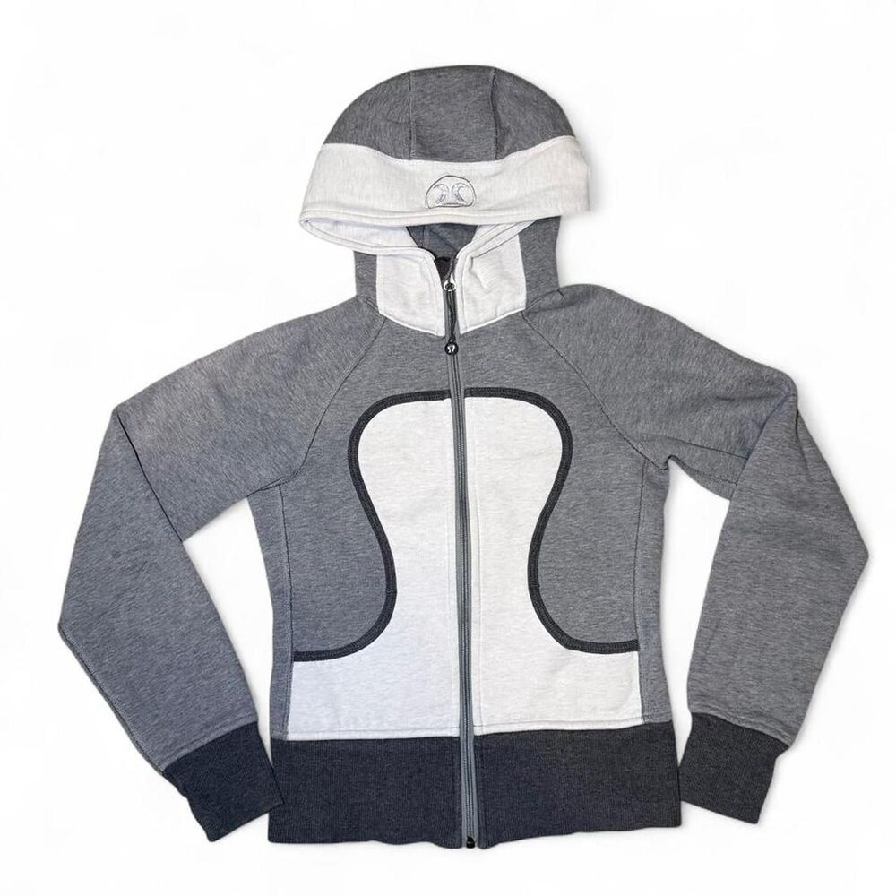 RARE Lululemon Full Zip Scuba Hoodie Jacket - Size 2